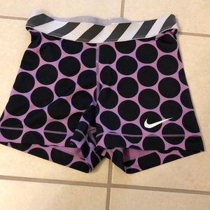 Purple Nike pros size small